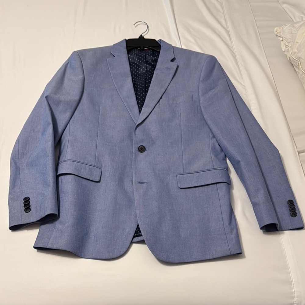 Tommy Hilfiger 38R Blue Sports Coat Blazer